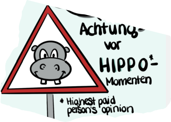 Achtung Flusspferd